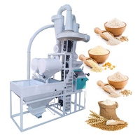 Entièrement Automatique 2022 10 Tonne De Blé Farine De Maïs Fraiseuse De Maïs Ensemble Moulin Machine Grinder 5 Tonnes au Ghana