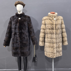 <span class=keywords><strong>Cappotto</strong></span> in Vera Pelliccia da <span class=keywords><strong>Donna</strong></span>, un Caldo e Naturale <span class=keywords><strong>Cappotto</strong></span> in <span class=keywords><strong>Visone</strong></span> per Autunno e Inverno, Giacca in Pelliccia di <span class=keywords><strong>Visone</strong></span> Personalizzazione all'Ingrosso - Product Image 1
