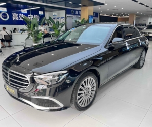 2022 Mercedes-Benz E300L 2.0T voiture de luxe d'occasion haute puissance RWD avec sièges en cuir de régulateur de vitesse ACC R17 R19 pneus modèle de classe E - Product Image 1