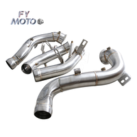 Tuyau d'échappement pour E63 E63S AMG M177 2020 + avec OPF Fit GT63 4 portes EURO