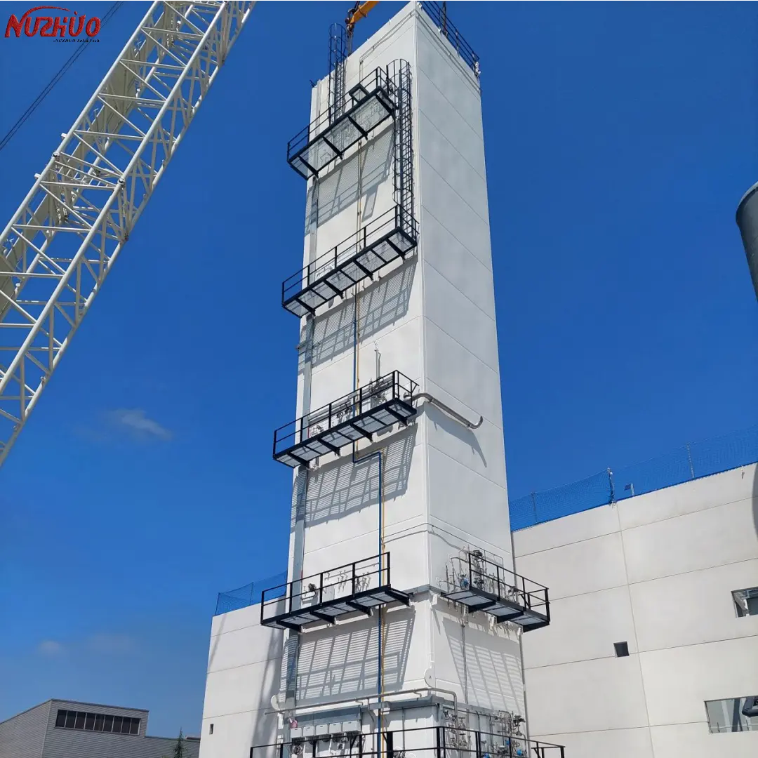 NUZHUO Medical Grade Cryogenic KDON-150/150 Oxygen And Nitrogen Plant Air Separation Unit