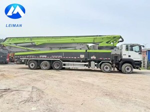 Kullanılmış Ağır Hizmet Tipi Beton Makinesi ZOOM LION 66m Kamyona Monte Beton Pompası ZLJ5540THBKF 66X-6RZ Pompa Kamyonu Üst Şasi ile - Product Image 3
