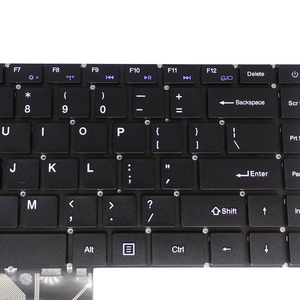 Clavier d'ordinateur portable sans rétroéclairage, anglais américain, pour XK-<span class=keywords><strong>HS410</strong></span> MB3151054 D0K-V6331E, nouveau clavier noir sans cadre F8 WIFI - Product Image 2
