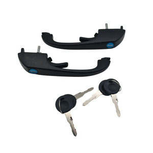 ชุดมือจับประตู Justice สีดำสำหรับ Vw Transporter T3 1979-1992 หมายเลขชิ้นส่วน Ls0144-79K ติดตั้งง่าย - Product Image 1