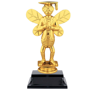 Trofeo Personalizado de Alta Calidad para Premios Académicos, Premios de Década, Trofeo de Bobblehead Grabado para Concurso de Ortografía - Product Image 5