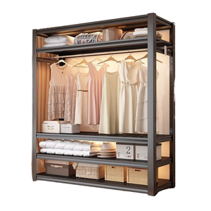 <span class=keywords><strong>Perchero</strong></span> Combinado de Acero, <span class=keywords><strong>Perchero</strong></span> Multicapa Ajustable <span class=keywords><strong>para</strong></span> Dormitorio, <span class=keywords><strong>Entrada</strong></span>, Hogar, <span class=keywords><strong>Perchero</strong></span> Minimalista - Product Image 1