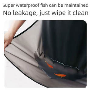 Babero sin mangas de TPU impermeable de diseño personalizado, <span class=keywords><strong>ropa</strong></span> de trabajo a prueba de aceite y sin <span class=keywords><strong>lavar</strong></span> <span class=keywords><strong>para</strong></span> cocina, hogar, piscina, barbería, barbacoa, hombres y mujeres - Product Image 5