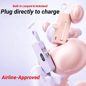 쿠아하오 DX197 <span class=keywords><strong>2026</strong></span> 신형 미니 5000mAh 고속 충전 리튬폴리머 비상 충전 캡슐 립스틱 디자인 보조배터리 - Product Image 4