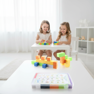 ELI TOYS Factory Juguete Educativo, Bloques de Construcción Magnéticos, Kit de Construcción 3D de <span class=keywords><strong>2</strong></span>.5cm con Bloques de Plástico para Niños - Product Image 6