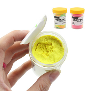 Appât Flottant 52g Saveur Ail Powerbait pour Pêche au Saumon et à la Truite, Leurre Souple en Plastique à Odeur de Poisson, Attractants et Parfums de Pêche - Product Image 5
