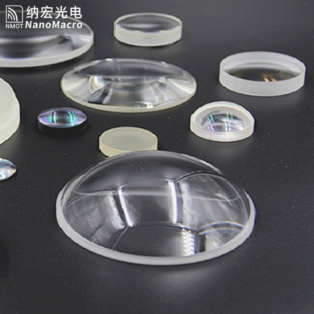 25mm Diameter Focus Optical Lens Quartz 1500-2200nm Biconvex Lens