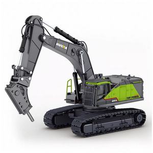 Modelo de Vehículo de Construcción de Aleación a Escala 1:50, Juguetes para Niños SJY-1723, Excavadora de Metal Fundido a Presión a Escala 1/50, Modelo de Máquina de Demolición - Product Image 4