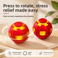 Juguete Antiestrés de Plástico para la Oficina, Spinner de Dedo de Plástico Colorido con Inyección de Plástico, Venta al por Mayor