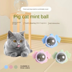 Producto para gatos, piruleta de hierba gatera, juguete masticable para limpiar los dientes, Bola de hierba gatera relajante, juguetes interactivos para gatos - Product Image 3