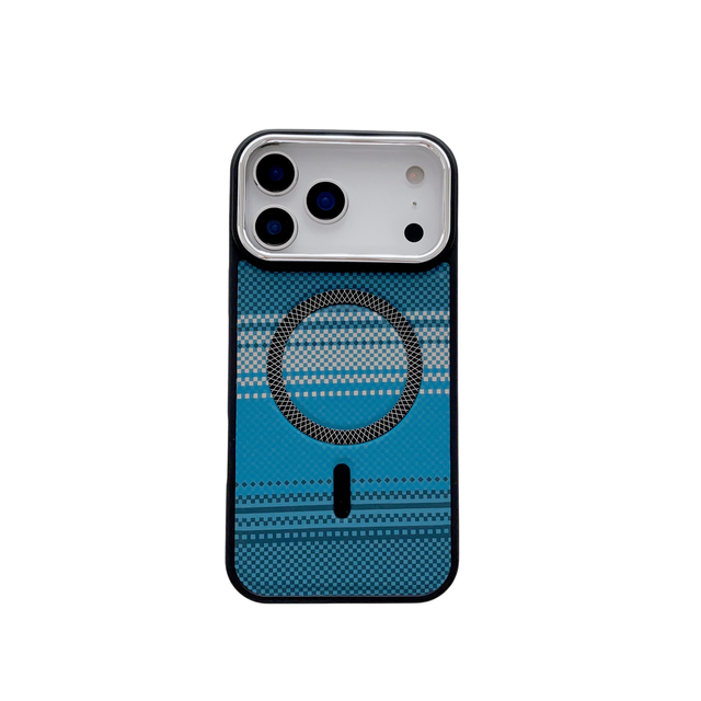 For Compatible PC Shockproof Street Fashion City Scenery Hot Stamped Socket Holder Mobile Phone Case