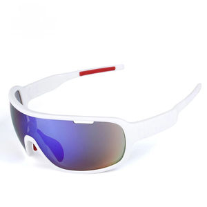 <span class=keywords><strong>Lunettes</strong></span> de vélo de montagne de haute qualité, monture rouge intégrale en TR90, légères, protection UV, semi-cerclées, pour le sport et le VTT - Product Image 1