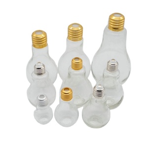 Mini Botella <span class=keywords><strong>de</strong></span> Vidrio para Especias con Forma <span class=keywords><strong>de</strong></span> Bombilla, 50 ml, para Sal y Pimienta - Product Image 2