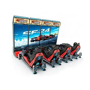 Machine d'arcade de course de style <span class=keywords><strong>Formule</strong></span> <span class=keywords><strong>1</strong></span> Chasing Speed 85" 4K, mouvement 4 axes, son surround 5.<span class=keywords><strong>1</strong></span> - Product Image 1