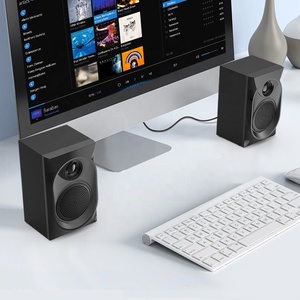 Audmic SP-2051 2.1 loa đa phương tiện mạnh mẽ loa rạp hát tại nhà bluetooth <span class=keywords><strong>PC</strong></span> loa với điều khiển từ xa RGB LED chiếu sáng - Product Image 4