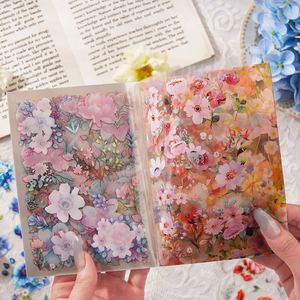 Paulownia Leaf Flower Cut Film Stickers for Cross-Border <b>Journal</b> Sticker Books and Pet Materials - Product Image 2