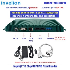 Микросхема Impinj R2000 E710 RFID считыватель 840-960 МГц дальнего действия RFID 4 порта UHF считыватель TNC ISO/IEC 18000-6C и 6B, класс EPC 1 Gen 2 - Product Image 3