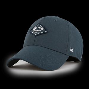 Casquette de baseball unisexe en denim hydrofuge avec broderie en tissu intégrée pour la randonnée, la course à pied et les activités de printemps/été - Product Image 1