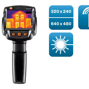 กล้องถ่ายภาพความร้อน Testo 872 รุ่นดั้งเดิมและรุ่นใหม่ (320 x 240 พิกเซล, แอปพลิเคชัน, เลเซอร์) 872s - Product Image 4