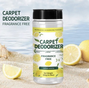 PetFit OEM ODM Biodegradable Non-Toxic Lemon-Scented Pet Odor-Removing Deodorizing <strong>Powder</strong> for <strong>Carpet</strong> <strong>Dry</strong> Wash Air Freshener - Product Image 2