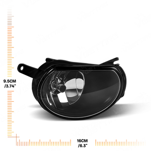 Doppio paraurti anteriore Luce di nebbia alogena DRL Luce di guida Honda CRV CR-V 2010 2011 H11 Lampada gialla - Product Image 6