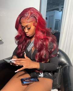 KBL Natural Looking Non-trace Curly Hair Wig Hair Extension,Swiss Front <strong>LaceWig</strong> Top Front Lace Human Hair - Product Image 4