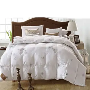 Edredón de lana suave y personalizado para cama de Hotel, edredón de algodón 100% de lana merina, venta al por mayor