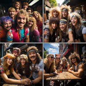 Anxin Nouveau produit 70s 80s Blonde Mullet Adult Funny Perruques synthétiques pour hommes Pop <span class=keywords><strong>Rock</strong></span> Joe Dirt <span class=keywords><strong>Perruque</strong></span> - Product Image 5