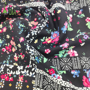 透气民族印花面料100% 人造丝面料服装 - Product Image 5