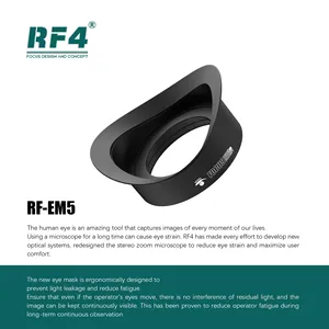 Lente de Zoom síncrono triocular RF4 6,5-65X aplicable a aumento estéreo para soldadura de PCB de teléfono - Product Image 4