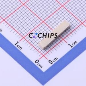 HDGC0802WR-S-15P Wire-to-Board Pin Header SMD,P=0.8mm,Horizontal Mount Connector 1x15P 0.8mm Horizontal Mount 15P - Product Image 2