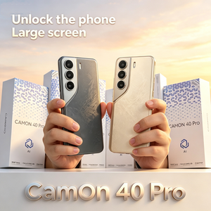 TECHNO AI CAMON 40 Pro, Smartphone Global Original con Pantalla Curva Ultra Brillante, Resistente al Polvo y al Agua, Doble SIM - Product Image 1
