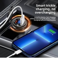 Chargeur de voiture USB double rapide QC 3.0, adaptateur de prise de courant 12V 24V
