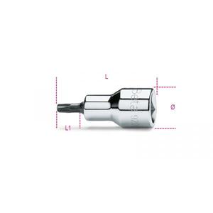 BETA - 009200370 1/2 ''Socket drivers para Tamper Resistant Torx®Tornillos de cabeza (paquete múltiple)-EAN 8014230350653 HAND SOCKETS 1/2" - Product Image 1