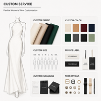 Robe longue de soirée noire en satin pour femme, col licou, dos nu, coupe biais, longueur ras du sol, pour fêtes et événements formels, vente en gros, couleur personnalisable