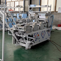Machine automatique de pressage et de formage de nouilles, capacité de 220 kg/h, ligne de production de nouilles instantanées pour les hôtels et l'usage domestique