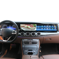 Reproductor Multimedia para Automóvil con Pantalla Triple de 38 Pulgadas, Android Auto para Mercedes-Benz Clase E W213 2016-2020, Unidad Principal de Navegación GPS para Automóvil