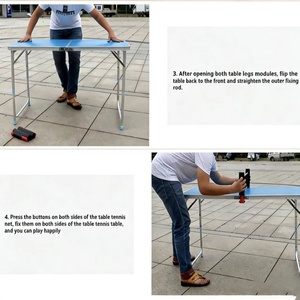 Mesa <span class=keywords><strong>de</strong></span> Tenis <span class=keywords><strong>de</strong></span> Mesa <span class=keywords><strong>de</strong></span> Grado Comercial para Exteriores, para Parques, Complejos Turísticos y Espacios Públicos - Product Image 6