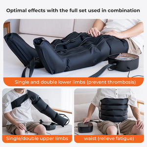 Chuyên nghiệp vận động viên không khí thư giãn chân & chân khởi động tuần tự nén đầy đủ chân phục hồi hệ thống massage trị liệu cánh tay ứng dụng - Product Image 6