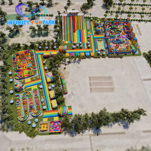 Parc de jeux gonflable géant en PVC durable <span class=keywords><strong>pour</strong></span> l'école, le centre commercial, les festivals et la <span class=keywords><strong>location</strong></span> - Vente en gros - Product Image 1