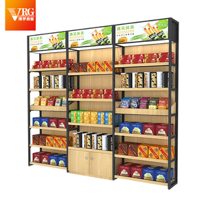 Oem kim loại bằng gỗ bánh Rack hiển thị giới thiệu bánh mì giá bánh tủ trưng bày bánh Pastry bánh mì Kệ hiển thị giá cho siêu thị - Product Image 2