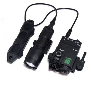 Combo M600C Directo de Fábrica, Luz Verde y Roja con Flash Blanco, Equipado con Controlador, Accesorio Táctico de Caza - Product Image 4