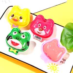 Vente en gros de bonbon gommeux grenouille fourré à la confiture bonbon mou chat fruité marque privée bonbon gommeux canard halal - Product Image 4