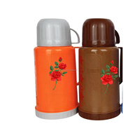 Termo de Plástico PP de 1.2L con Tapa, Aislamiento Térmico de 24-36 Horas para Niños, Precio Económico