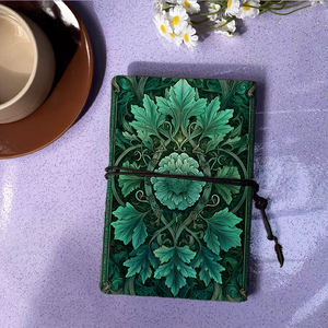 A6 Notebook le bon choix pour la comptabilité <span class=keywords><strong>des</strong></span> étudiants Ledger pratique et <span class=keywords><strong>états</strong></span> <span class=keywords><strong>financiers</strong></span> Notes avec <span class=keywords><strong>des</strong></span> feuilles de fleurs et ou - Product Image 3