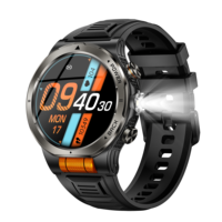 Relojes Inteligentes VALDUS 2026 al por Mayor para Hombre y Mujer, con Llamadas Bluetooth, Resistentes al Agua, con Linterna, para Deportes al Aire Libre, VD49 PRO